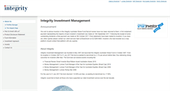 Desktop Screenshot of integrityim.com